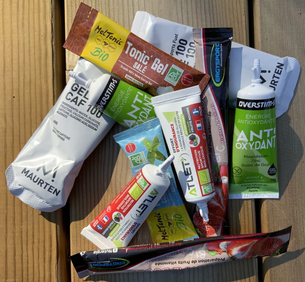 Gels énergétiques et nutrition pour trail et ultra-trail